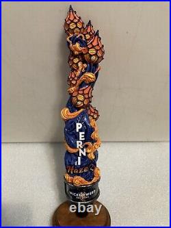 WICKED WEED PERNIHAZE HOP FUNK draft beer tap handle. NORTH CAROLINA