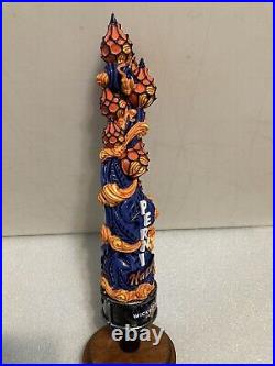WICKED WEED PERNIHAZE HOP FUNK draft beer tap handle. NORTH CAROLINA