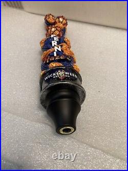 WICKED WEED PERNIHAZE HOP FUNK draft beer tap handle. NORTH CAROLINA