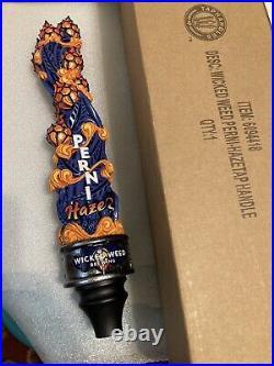 WICKED WEED PERNIHAZE HOP FUNK draft beer tap handle. NORTH CAROLINA