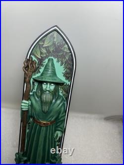 WIDOWMAKER BREWING SUPREME GREEN WIZARD draft beer tap handle. MASSACHUSETTS