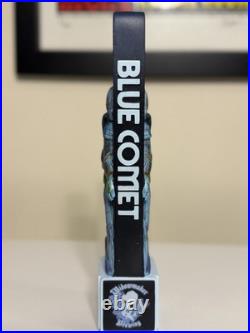 WIDOWMAKER Brewing ASTRONAUT BLUE COMET BEER Tap Handle MASSACHUSETTS New