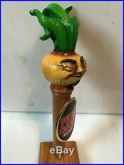 WILD ONION PHAT CHANCE BLONDE beer tap handle. Chicago, Illinois
