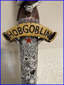 WYCHWOOD BREWING HOBGOBLIN ENGLISH ALE draft beer tap handle. ENGLAND