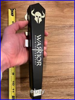 Warrior Beer Tap Handle Knob Keg Draft Bar Brewing Company Viking Helmet Sword
