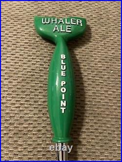 Whaler ale beer tap handle 10 Blue Point Very Rare. Old