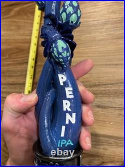 Wicked Weed Beer Tap Handle Knob Top Draft Keg Bar Brewing Perni IPA Spider
