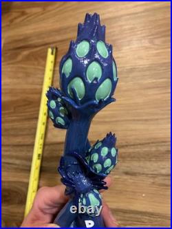 Wicked Weed Beer Tap Handle Knob Top Draft Keg Bar Brewing Perni IPA Spider