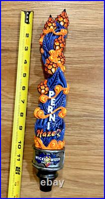 Wicked Weed Beer Tap Handle Knob Topper Bar Top Keg Draft Brewing Perni Haze