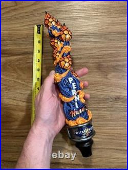 Wicked Weed Beer Tap Handle Knob Topper Bar Top Keg Draft Brewing Perni Haze