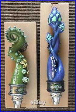 Wicked Weed PERNICIOUS Spider Beer Tap Handle & FREAK OF NATURE NEW IN BOXES