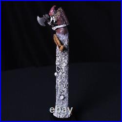 Wychwood Hobgoblin Since 1983 Axe Tree 10.5 Tall Beer Tap Handle Knob