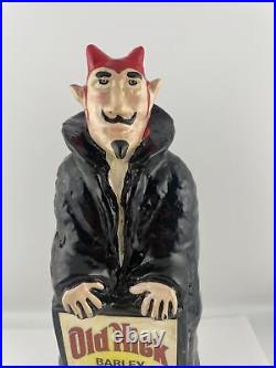 Young's Old Nick Barley Wine Beer Tap Handle Rare Figural Devil Beer Tap Handle