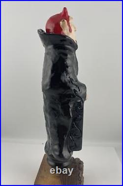 Young's Old Nick Barley Wine Beer Tap Handle Rare Figural Devil Beer Tap Handle