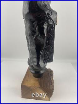 Young's Old Nick Barley Wine Beer Tap Handle Rare Figural Devil Beer Tap Handle