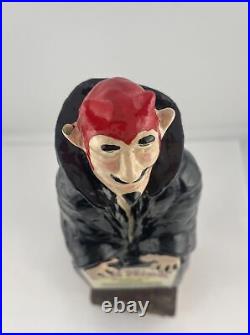 Young's Old Nick Barley Wine Beer Tap Handle Rare Figural Devil Beer Tap Handle
