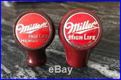 (b) Vintage Miller High Life Beer Brewing Ball Tap Knob / Handle Milwaukee Wi